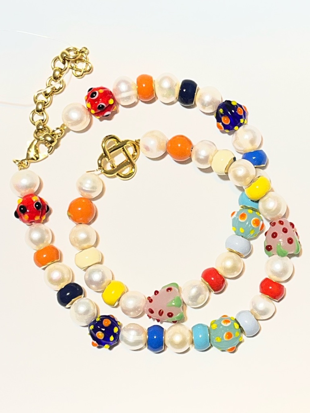 CASABLANCA Multicolor Beaded Necklace